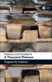 Tapa de Deleuze and Guattari's A Thousand Plateaus Readers Guide