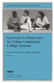 Tapa de Gateways To Democracy Six Urban Community College Systems