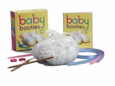 Tapa de Baby Booties Knit Kit