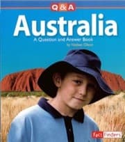 Tapa de Australia A Question And Answer Book