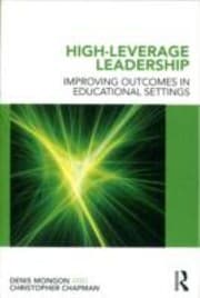 Tapa de Highleverage Leadership Improving Outcomes In Educational Settings