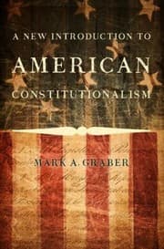 Tapa de A New Introduction to American Constitutionalism