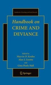 Tapa de Handbook Of Crime And Deviance