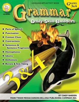 Tapa de Grammar Grades 3 4
Daily Skill Builders