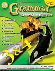 Tapa de Grammar Grades 3  4
            
                Daily Skill Builders