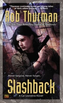 Tapa de Slashback A Cal Leandros Novel