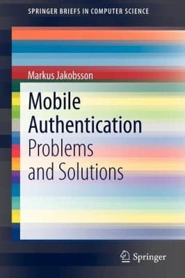 Tapa de Mobile Authentication Problems And Solutions