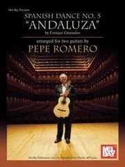 Tapa de Spanish Dance No 5 Andaluza