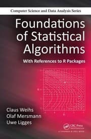 Tapa de Foundations Of Statistical Algorithms With References To R Packages
