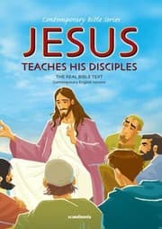 Tapa de Jesus Teaches His Disciples Contemporary English Version