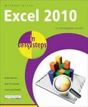 Tapa de Excel 2010 In Easy Steps