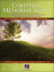 Tapa de Christian Memorial Songs Piano Vocal Guitar