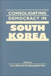 Tapa de Consolidating democracy in South Korea