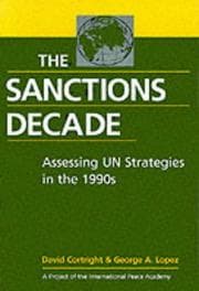 Tapa de The sanctions decade