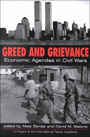 Tapa de Greed & grievance