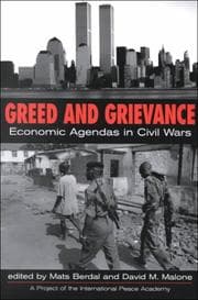 Tapa de Greed & grievance