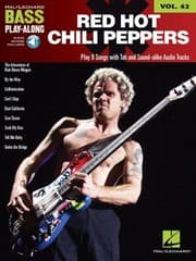 Tapa de Red Hot Chili Peppers With CD Audio
            
                Hal Leonard Bass PlayAlong