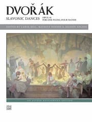 Tapa de Slavonic Dances Op 46 For One Piano Four Hands