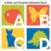 Tapa de A Slide and Surprise Alphabet Book Written by Natalie Boyd