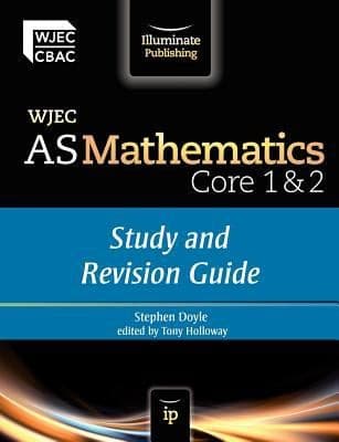 Tapa de WJEC AS Mathematics Core 1  2
