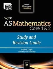 Tapa de WJEC AS Mathematics Core 1  2