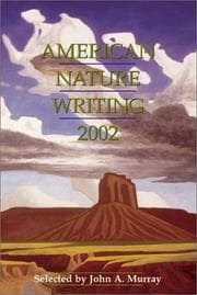 Tapa de American Nature Writing