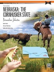Tapa de Nebraska The Cornhusker State Sheet