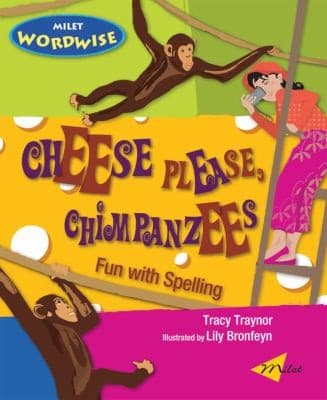 Tapa de Cheese Please Chimpanzees Fun With Spelling