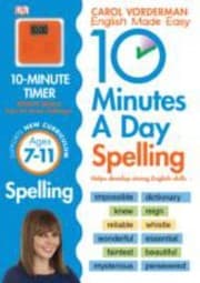 Tapa de 10 Minutes a Day Spelling KS2