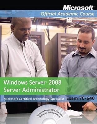 Tapa de 70646 Package
Microsoft Official Academic Course