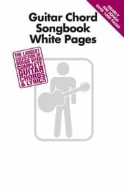 Tapa de Guitar Chord Songbook White Pages