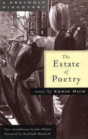 Tapa de The estate of poetry