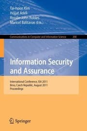 Tapa de Information Security and Assurance
Communications in Computer and Information Science