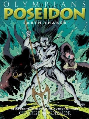 Tapa de Poseidon
            
                Olympians Hardcover