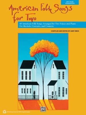 Tapa de American Folk Songs for Two