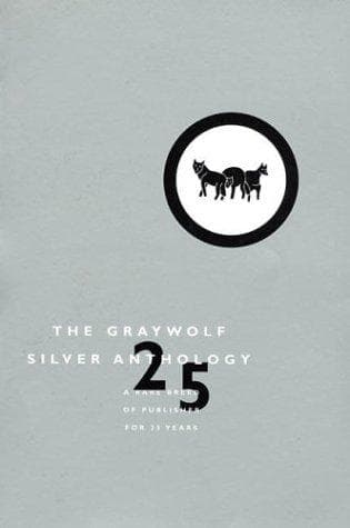 Tapa de The Graywolf silver anthology