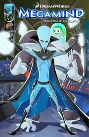 Tapa de Megamind Bad Blue Brilliant Brilliantly Brilliant