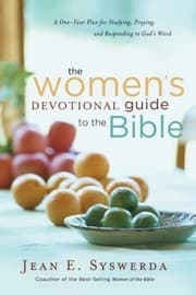 Tapa de The Womens Devotional Guide to the Bible