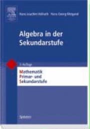 Tapa de Algebra in Der Sekundarstufe