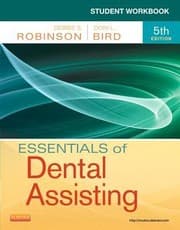 Tapa de Student Workbook For Essentials Of Dental Assisting