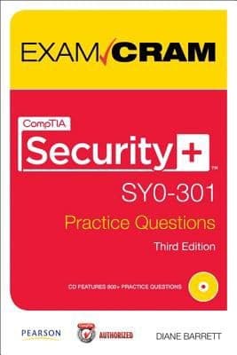 Tapa de Comptia Security Sy0301 Practice Questions