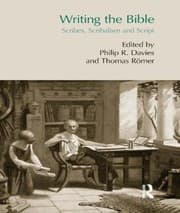 Tapa de Writing the Bible