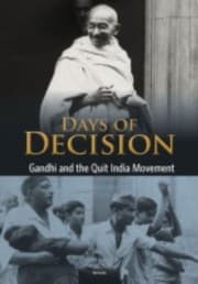 Tapa de Gandhi And The Quit India Movement