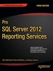 Tapa de Pro Sql Server 2012 Reporting Services