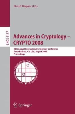 Tapa de Advances in Cryptology