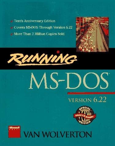Tapa de Running MS-DOS