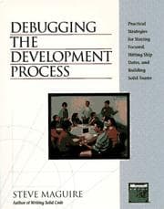 Tapa de Debugging the development process