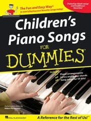 Tapa de Childrens Piano Songs For Dummies