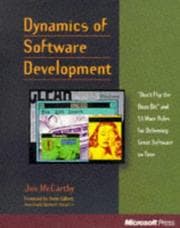 Tapa de Dynamics of software development
