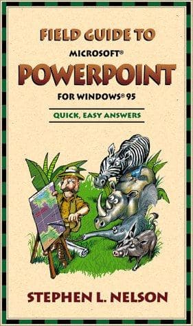Tapa de Field guide to Microsoft PowerPoint for Windows 95